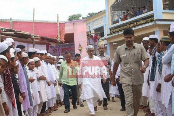 Anti-Nationalist CM strives to create Hindu / Muslim divide in Tripura 